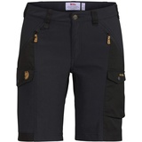 Fjällräven Nikka SHORTS CURVED W Damen buet Trekkingshorts, schwarz 42