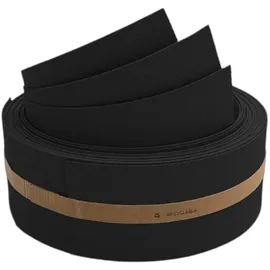 zaun|zu® Sichtschutzstreifen 255 x 6,3 cm schwarz Kunststoff 2 St.