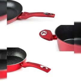 Excelsa Set Von 6 Stück Phoenix Aluminium Rot