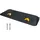 Vevor Schwellenrampe Vollgummi 15 Tonnen Tragfähigkeit 111x40,6x5 cm Rollstuhlrampe