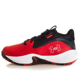 Under Armour Lockdown 7 Unisex-Sneaker für Vorschulkinder, 600 Rot, Schwarz, Weiß, 16.5 cm - 27.5 EU
