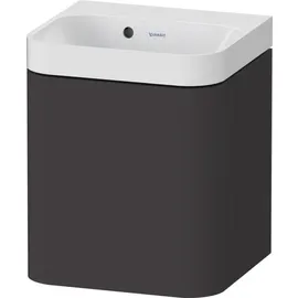 Duravit Happy D.2 Plus Möbelwaschtisch HP4340N80800000, c-shaped