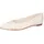 Melvin & Hamilton Fiora 2 Leder-Ballerinas für Damen Ballerina Flache Absätze, Echtes Leder, Von Hand geflochten weiß 38 EU