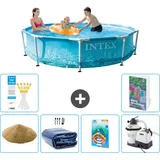 Frame Pool Rund - 305x76 Cm - 7-teilig  S36