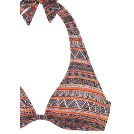 Buffalo Bügel-Bikini Damen braun bedruckt Gr.40 Cup E