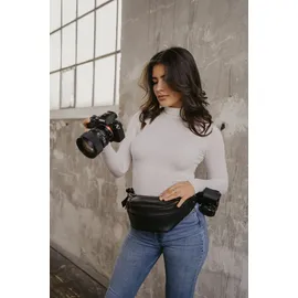 loulex Mini Fanny Pack One Size Black