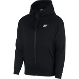 Kapuzenjacke black/white S