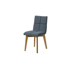 Woodford Esszimmerstuhl mit Steppung Anni ¦ blau ¦ Maße (cm): B: 44 H: 85 T: 59.0