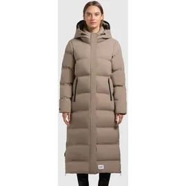 khujo Wintermantel MAYLA3 greige XL