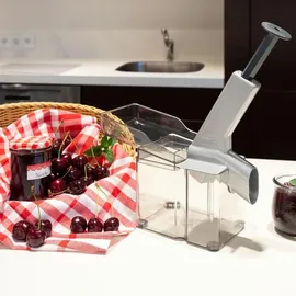 Westmark Kirschentkerner Kirschomat Aluminium Edelstahl Kunststoff