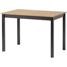 hagge home Schreibtisch Vesa Kiefer schwarz-braun