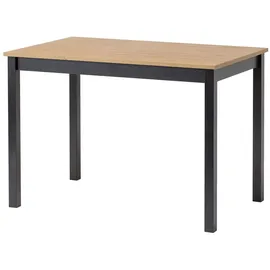 hagge home Schreibtisch Vesa Kiefer schwarz-braun