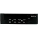 Startech StarTech.com SV431DDVDUA Tastatur/Video/Maus (KVM)-Switch Schwarz