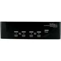 Startech StarTech.com SV431DDVDUA Tastatur/Video/Maus (KVM)-Switch Schwarz