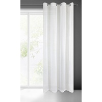 Eurofirany Lucy Voile-Vorhang, Weiß, 140 x 250 cm
