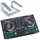 Roland Audio Roland DJ-Controller DJ-202 mit Laptopständer SV, DJ Controller