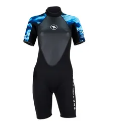 Aqualung Hydroflex Shorty 3mm - Damen - blau