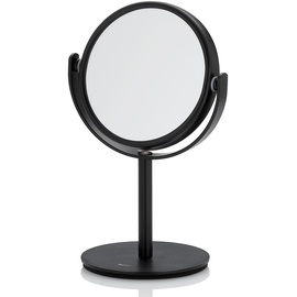 kela Standspiegel Selena, Ø 8 cm, Metall, schwarz, schwenkbare Spiegelfläche, 1-/10-fach Vergrößerung, 20656