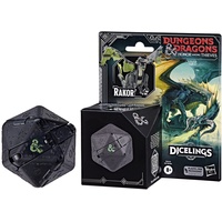 Dungeons & Dragons Ehre unter Dieben D&D Dicelings Schwarzer Drache, D&D Drachenspielzeug zum Sammeln, Action-Figur
