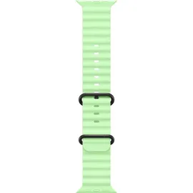 Apple Watch Ultra Ocean Armband 49 mm Neongrün Titan Schwarz