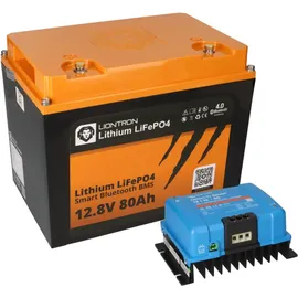 LIONTRON LiFePO4 Akku 12,8V 80Ah 1,024 kWh Victron Orion-Tr Smart 12/12-30A Ladebooster