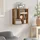 vidaXL Wandregal 45 x 16 x 45 cm Braun