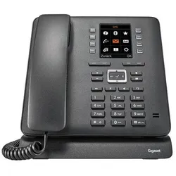 GIGASET Komfort-Telefon schwarz T480 HX