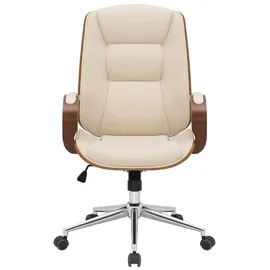 CLP Yankton Kunstleder Walnuss/Creme