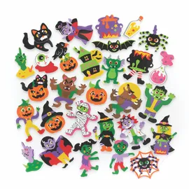 Baker Ross Halloween Moosgummi-Aufkleber 200 Stück