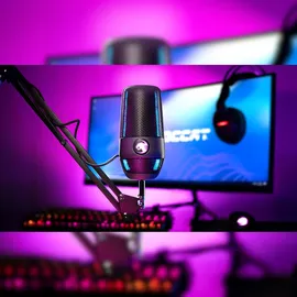 Roccat Torch Aimo RGB Gaming-Mikrofon, Schwarz