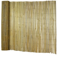 casa pura Bambus-Sichtschutzzaun Brasil Natur Gespaltenes Bambusrohr
