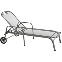 MWH Das Original Savoy Rollliege 187 x 81 x 52 cm eisengrau