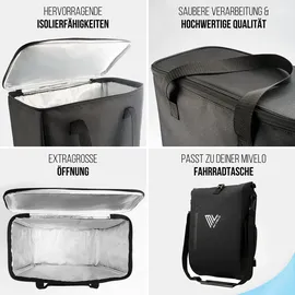 MIVELO Kühltasche 15 l schwarz