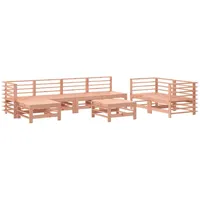 vidaXL 8-tlg Garten-Lounge-Set Massivholz Douglasie Modell 2