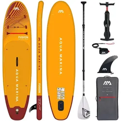 AQUA MARINA FUSION SUP Board Stand Up Paddle aufblasbar SOLID PADDEL 330 cm