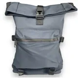 Taschen4life Laptoprucksack Rucksack wasserdicht 9049, Rolltop Backpack, A4 geeignet, Laptopfach, wetterfest blau