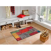 Wash+Dry Vintage Patches 75 x 120 cm Bunt