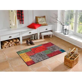 Wash+Dry Vintage Patches 75 x 120 cm Bunt