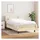 vidaXL Boxspringbett 90 x 200 cm Creme