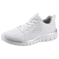 SKECHERS Graceful - Get Connected White / Silver 36