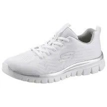 SKECHERS Graceful - Get Connected White / Silver 36