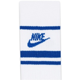 Nike Sportswear Everyday Essential Socken weiß/blau - XL