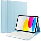 TECH-PROTECT SC Pen + Keyboard für Apple iPad 10,9'' (2022) Hellblau