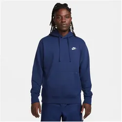NIKE Sportswear Club Fleece Hoodie Herren midnight navy/midnight navy/wh XXL