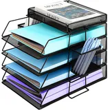 luxuskollektion Briefablage Büro Dokumentenorganizer Stifthalter Metall Mesh stapelbar