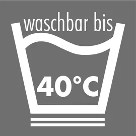 Badenia Wasch-Seide 155x200 cm Sommerdecke, Einziehdecke leicht - Weiß 155 x 200