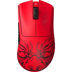 Razer DeathAdder V3 Pro Faker Edition - Ultra leichte kabellose ergonomische E-Sport-Maus mit 30K Focus Pro Sensor und 63g Gewicht