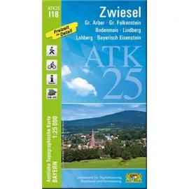 LDBV Bayern Zwiesel 1 : 25 000