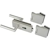 dormaglas Glastürbeschläge Beschlagsgarnitur Classic Pz Aluminium Edelstahl-Effekt