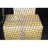 E/D/E Abdecknetz 1,3x1,6 m schwarz m. 4 Gurte 2 m